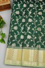 Fancy Matka Silk Green Saree
