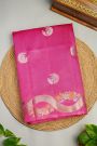 Fancy Matka Silk Pink Saree