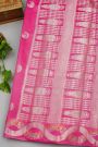 Fancy Matka Silk Pink Saree