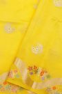 Fancy Matka Silk Yellow Saree