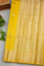 Fancy Matka Silk Yellow Saree