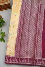 Fancy Matka Silk Cream Saree