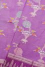 Fancy Matka Silk Lavender Saree