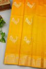 Fancy Matka Silk Yellow Saree