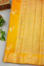 Fancy Matka Silk Yellow Saree
