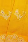 Fancy Matka Silk Yellow Saree