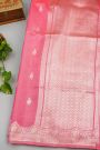 Fancy Matka Silk Baby Pink  Saree