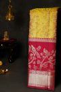 Kancheepuram Silk Mustard Saree