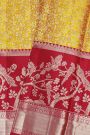 Kancheepuram Silk Mustard Saree