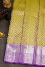 Kancheepuram Silk Mehendi Green Saree