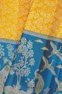 Kancheepuram Silk Orange Saree
