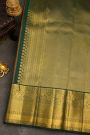 Kancheepuram Silk Orange Saree