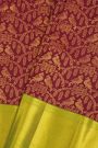 Kancheepuram Silk Maroon Saree
