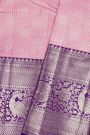 Kancheepuram Silk Pink Saree