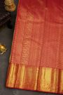 Kancheepuram Silk Mustard Saree