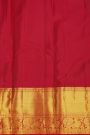 Kancheepuram Silk Mustard Saree