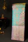 Kancheepuram Tissue Sky Blue Saree