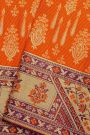 Kancheepuram Silk Orange Saree