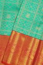 Kancheepuram Silk Sea Green Saree