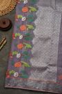Zari Kota Cotton Mauve Saree