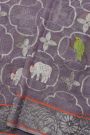 Zari Kota Cotton Mauve Saree