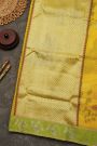 Zari Kota Cotton Yellow Saree