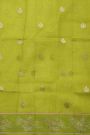 Zari Kota Cotton Yellow Saree