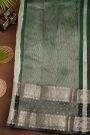 Fancy Matka Silk Off White Saree