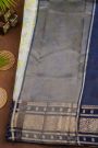 Fancy Matka Silk Cream Saree