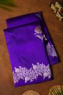 Fancy Matka Silk Royal Blue Saree
