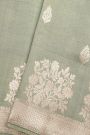 Fancy Matka Silk Grey Saree