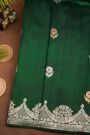 Fancy Matka Silk Bottle Green Saree