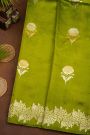 Fancy Matka Silk Mehendi Green Saree
