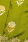 Fancy Matka Silk Mehendi Green Saree