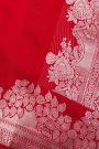 Fancy Matka Silk Red Saree