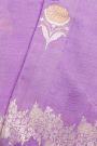 Fancy Matka Silk Lilac Saree