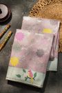 Zari Kota Cotton Baby Pink Saree