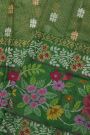 Zari Kota Cotton Bottle Green Tissue Saree