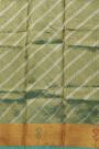 Zari Kota Cotton Gold Tissue Saree With Kaddi Florals
