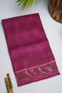 Designer Tussar Purple Saree