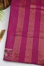Designer Tussar Purple Saree