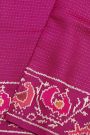 Designer Tussar Magenta Saree
