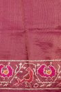 Designer Tussar Magenta Saree