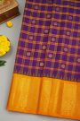 Gadwal Silk Purple Saree