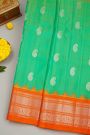 Gadwal Silk Sea Green Saree