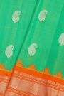 Gadwal Silk Sea Green Saree