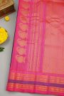 Gadwal Silk Navy Blue Saree