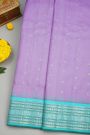 Gadwal Silk Lavender Saree