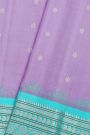 Gadwal Silk Lavender Saree