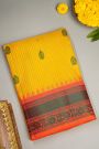 Gadwal Silk Yellow Saree
